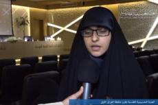 تجلیل از بانوی نخبه قرآنی در عراق تجلیل از بانوی نخبه قرآنی در عراق
