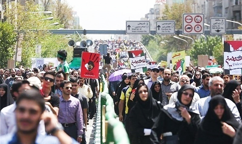 مسیرهای دهگانه راهپیمایی روز جهانی قدس در تهران اعلام شد مسیرهای دهگانه راهپیمایی روز جهانی قدس در تهران اعلام شد