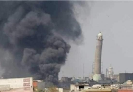 انفجار مسجد جامع موصل یعنی اینکه داعش شکست را پذیرفت
