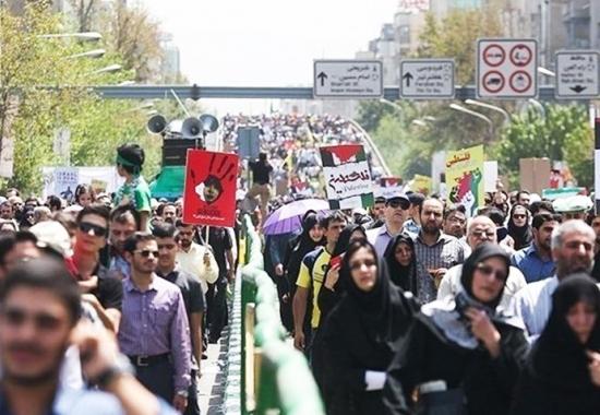 مسیرهای ده‌گانه راهپیمایی روز جهانی قدس در تهران اعلام شد