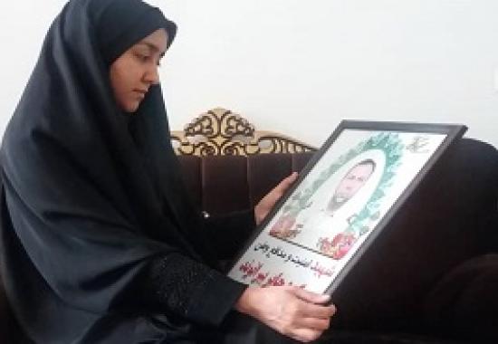 دلنوشته فرزند شهید «جابر بیرانوند» به مناسبت روز دختر